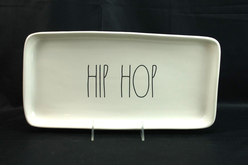 Rae Dunn Hip Hop Easter Platter Tray A