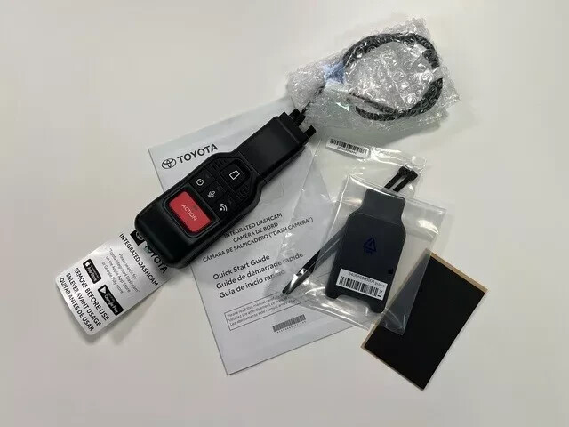 OEM Toyota Integrated Dash Cam BZ4X Camry Highlander Prius Rav4