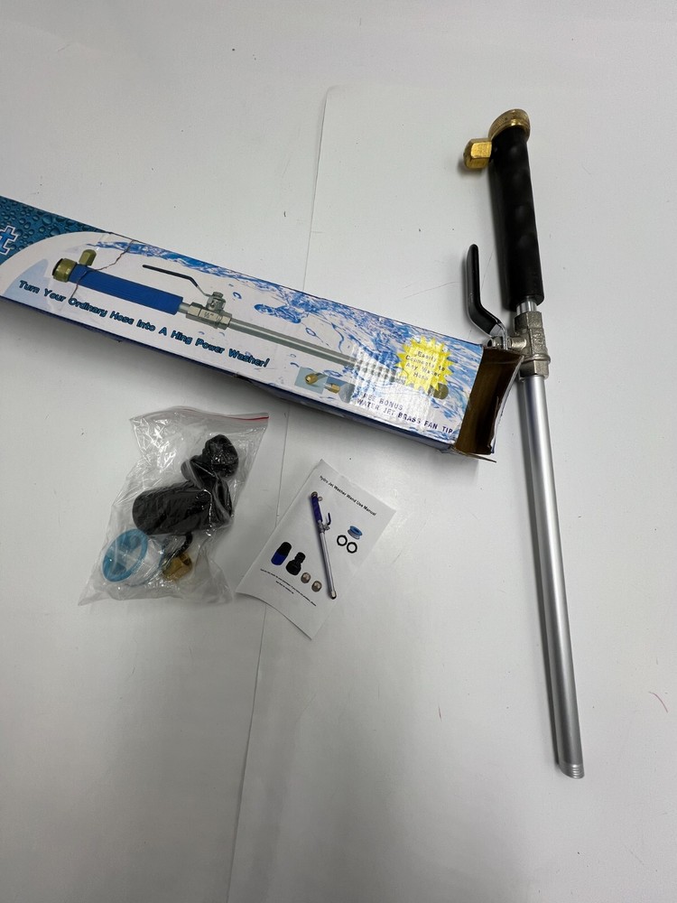 Water Jet Cleaning Solution Washer Tool with Hose Quick Connectors Durable