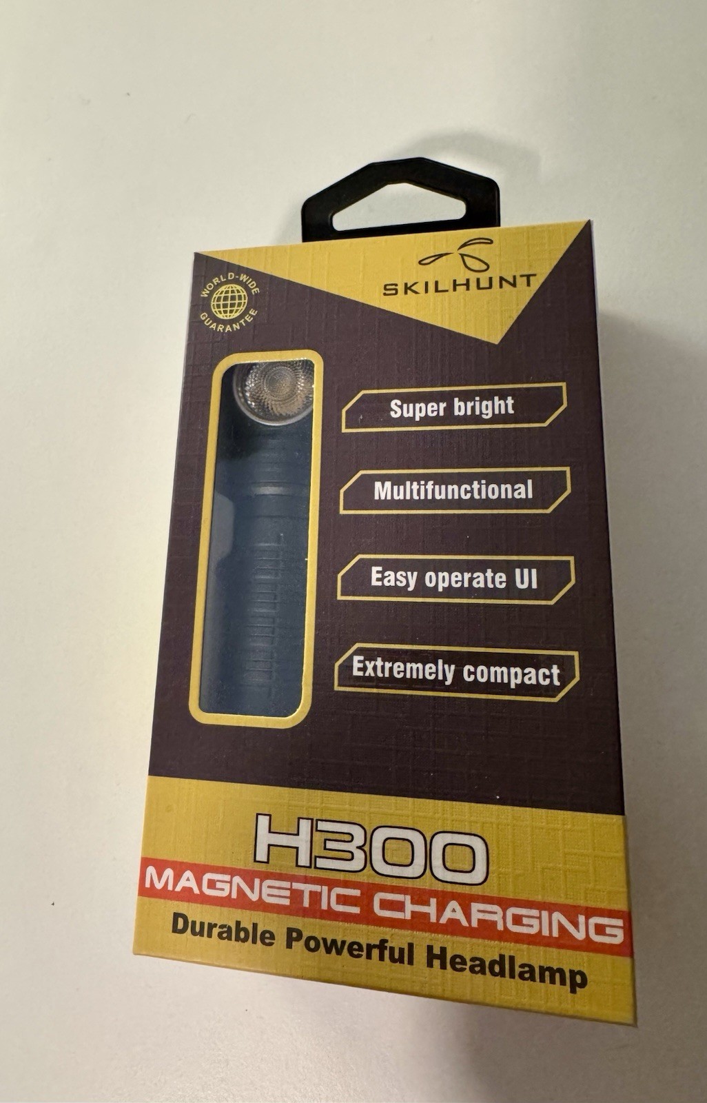 Skilhunt H300 Headlamp Right Angle 4500K 90 CRI Nichia