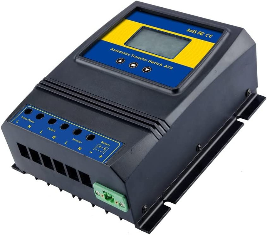 50A 5500 Watt Automatic110V/220V Transfer Switch for Off Grid Solar Wind System