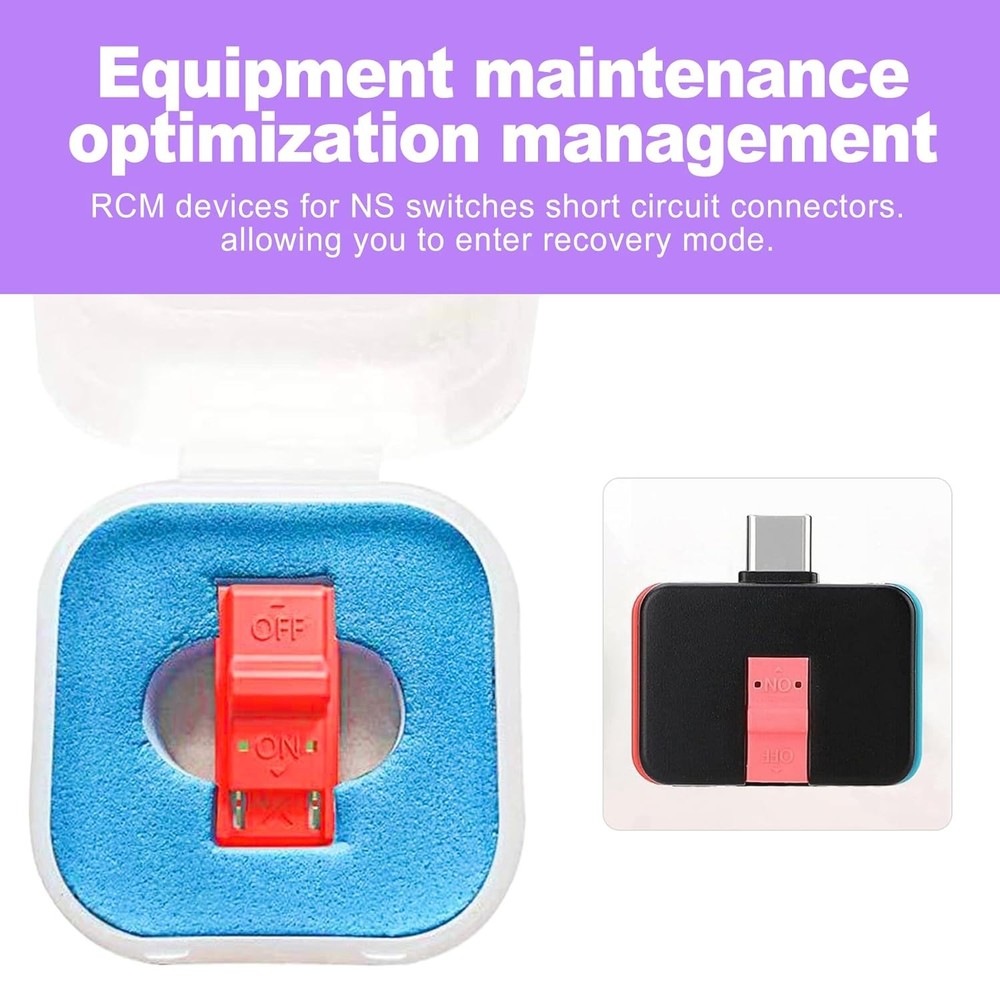 RCM Jig Tool, Loader Payload Injector - Compatible with Switch Console for Recov