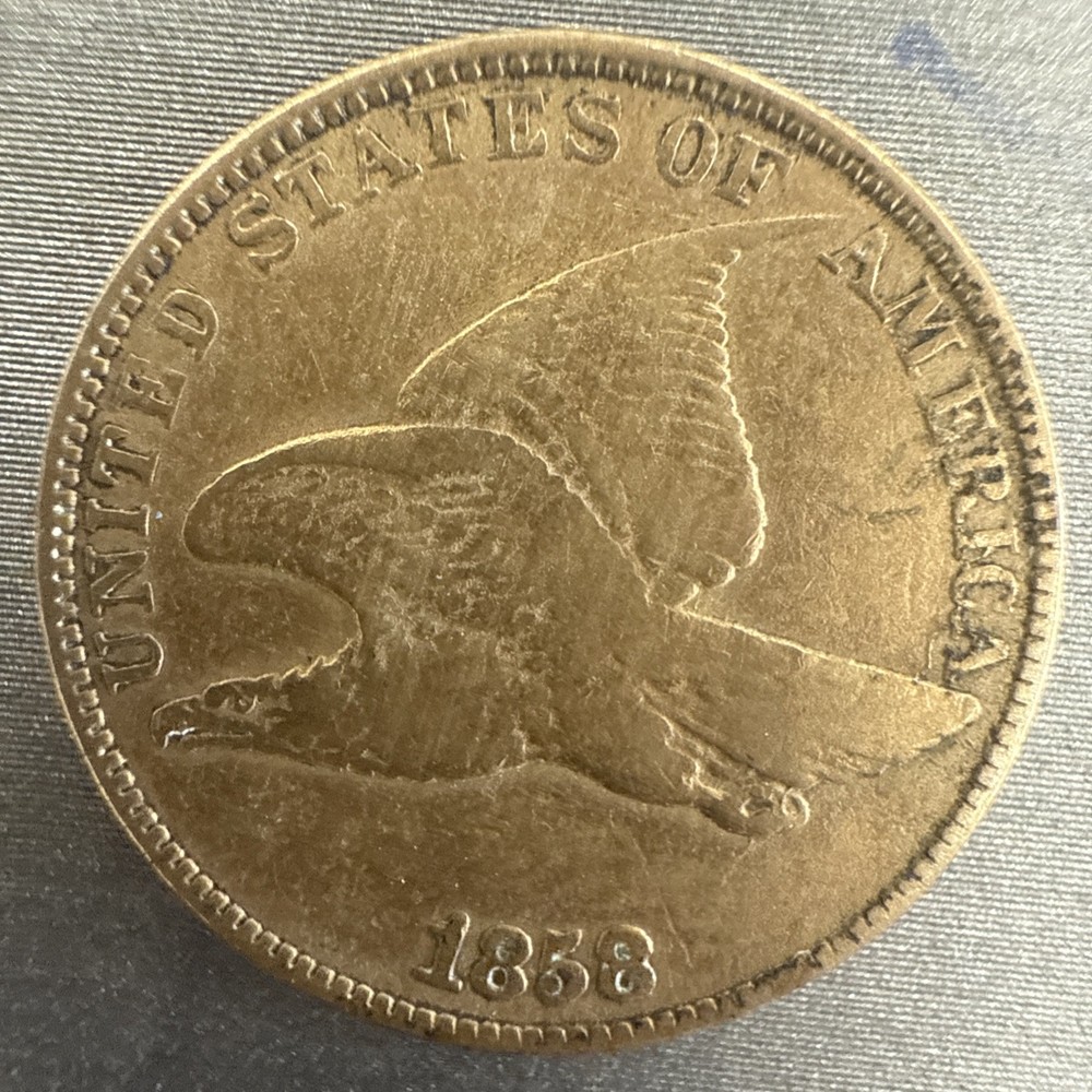1858  Flying Eagle Cent #8174