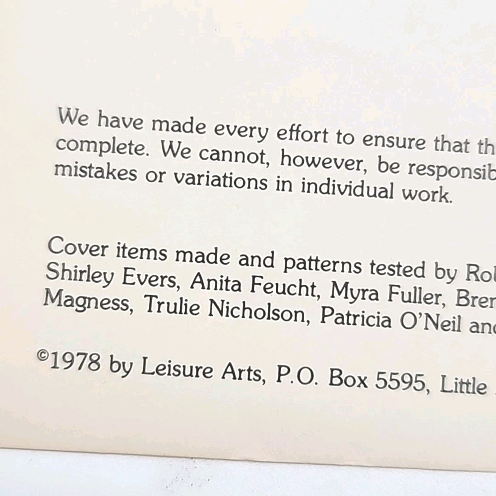 Plastic Canvas Pattern Leaflets Leisure Arts / Columbia - Minerva