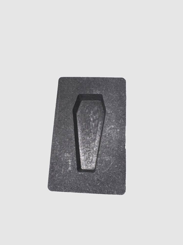 4 oz Coffin Graphite Gold Ingot Mold for Gold & Silver Casting