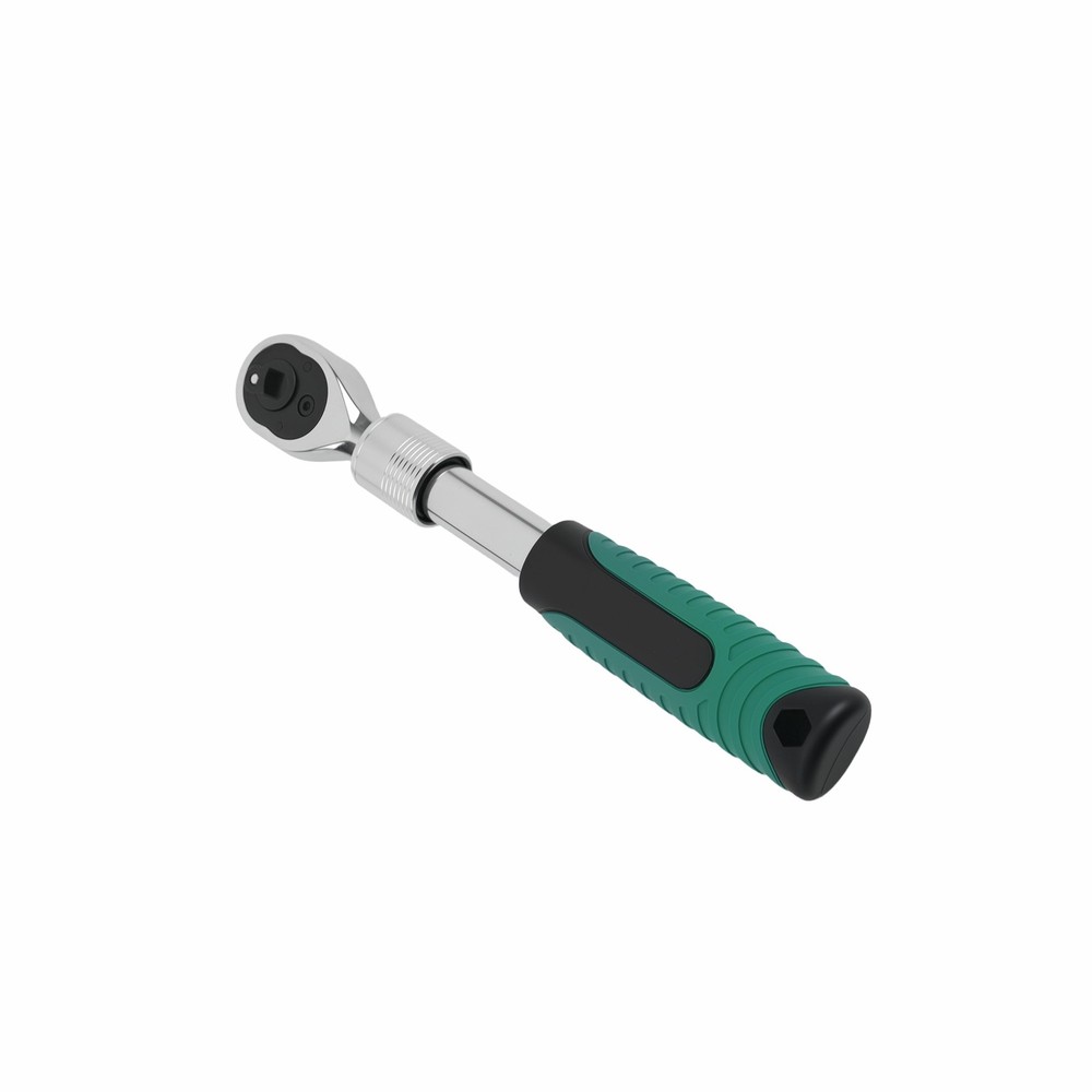 Chrome Vanadium Extendable Ratchet Set 1/4 3/8 1/2 Drive 72T Quick Release Tool