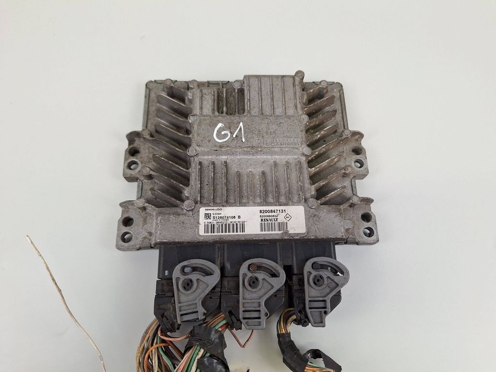 Renault Modus 2005 Engine Control Module 8200847131 BVV525 kW