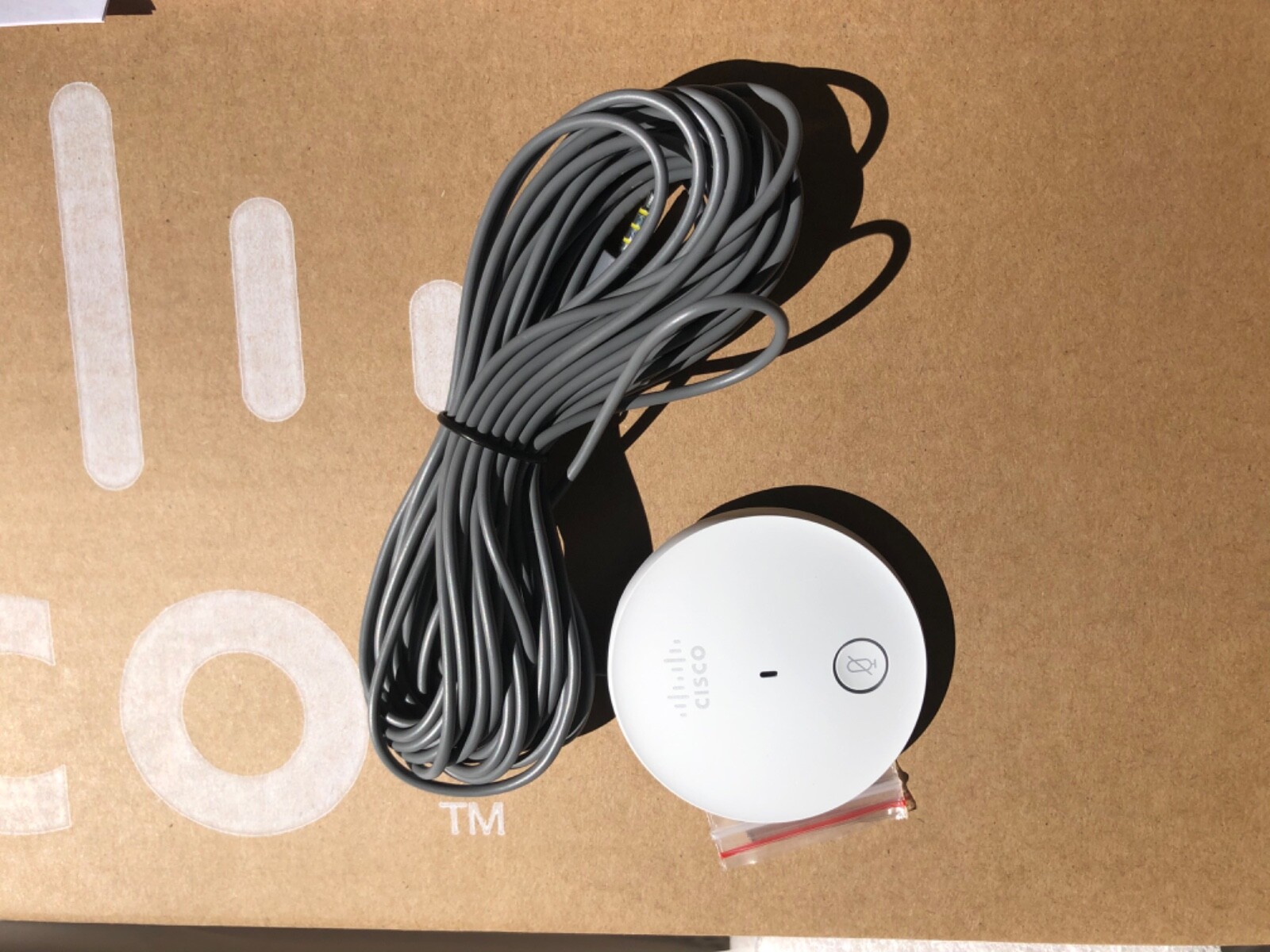 Cisco CS-MIC-TABLE-J Video Conference Table Microphone Mic TTC5-14