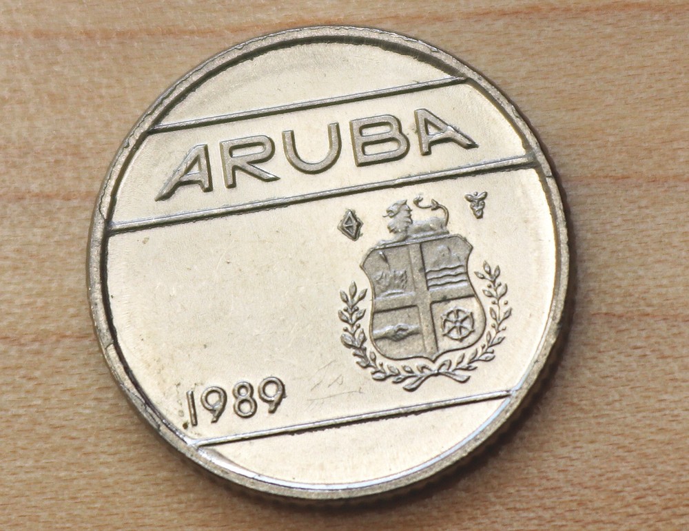 1989 Aruba 10 Cents