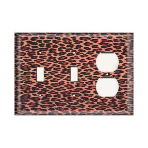 SnazzySwitch Leopard Print Decorative Light Switch Plate Cover