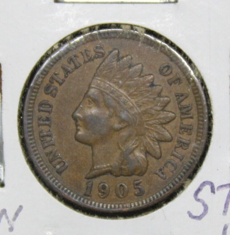 1905 Indian Head Cent Full Liberty