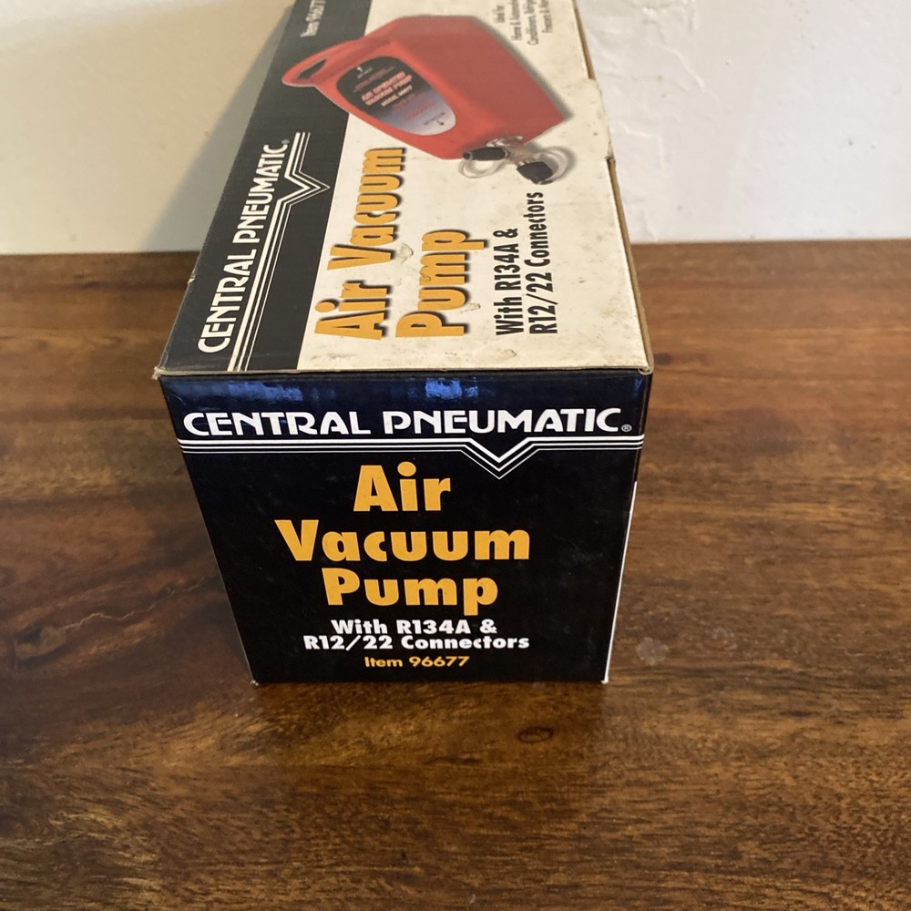 Central Pneumatic Air Vacuum Pump #96677