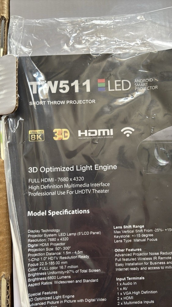 LSP Smart Projector TW511