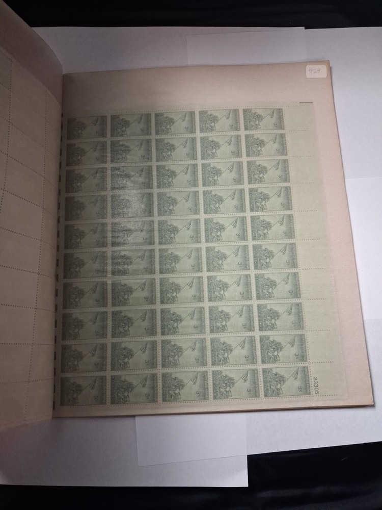 White Ace Standard Mint Sheet File 16 Sheets - 2 With Stamp Sheets Rest Empty