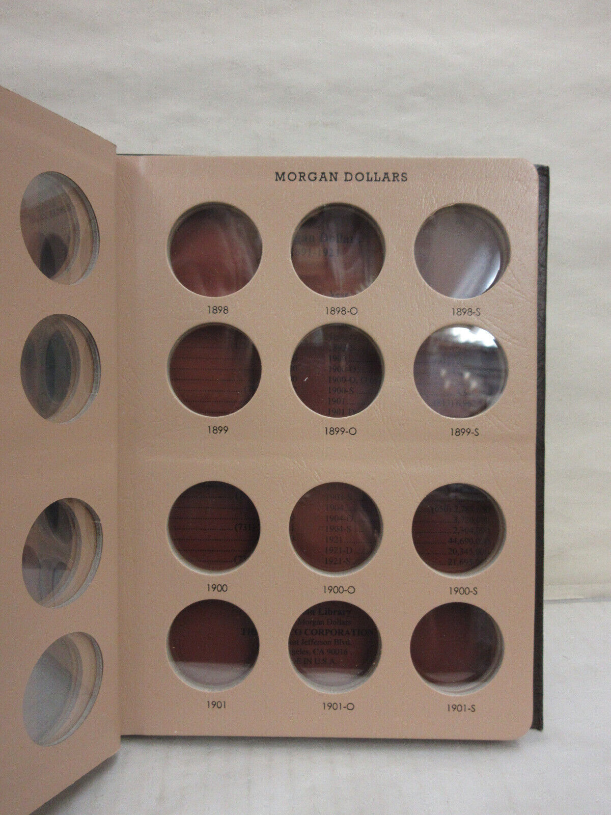 2 NEW Dansco Coin Albums #7178 & 7179 Morgan Dollars Complete Set 1878-1921