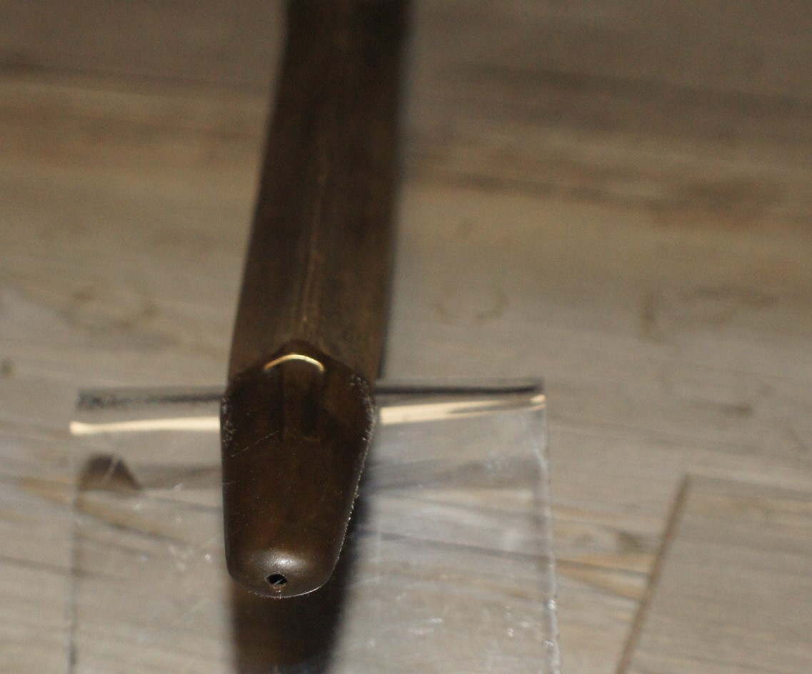 Aged Patina WWI Us M1917 Enfield Remington Trench Bayonet Scabbard Reproduction