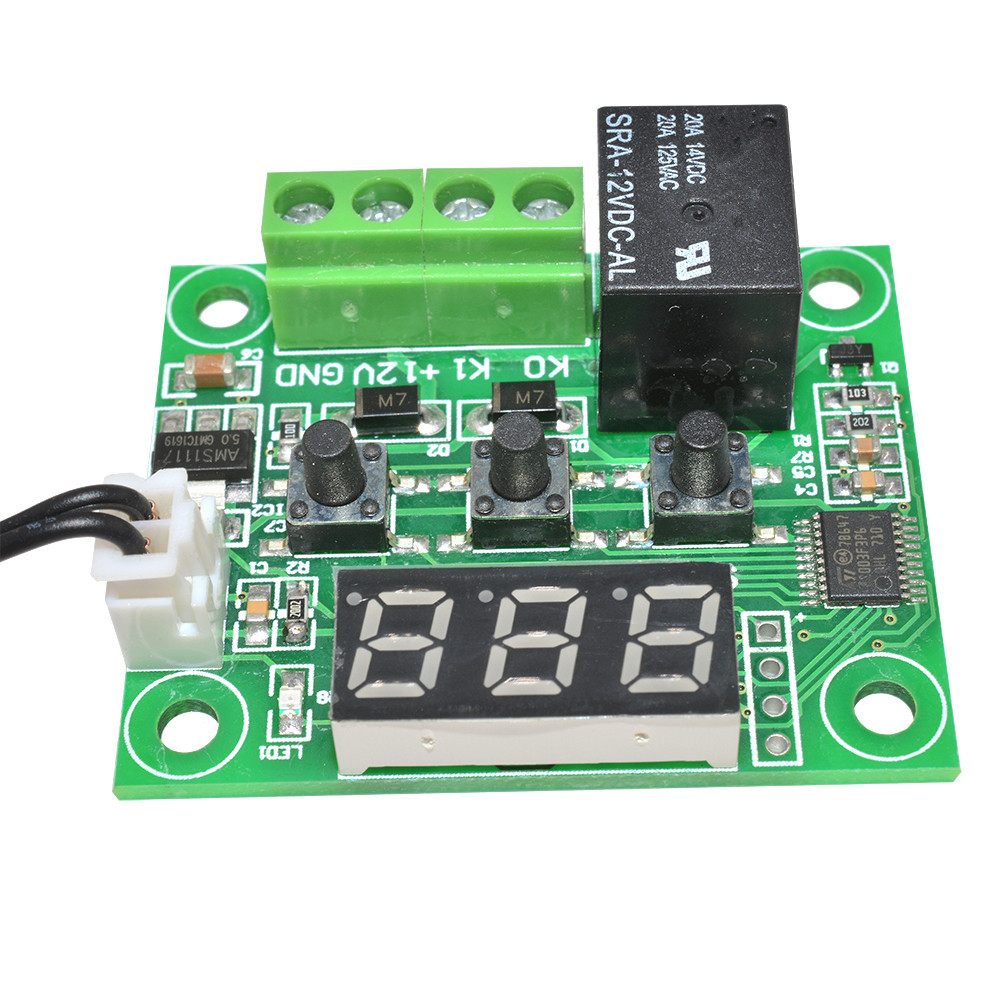 DC 12V W1209 Digital Blue LED Thermostat Temperature Control Switch Sensor