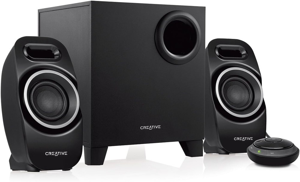 Creative T3250 Wireless 2.1 Bluetooth Speaker System (51MF0450AA003) - Black