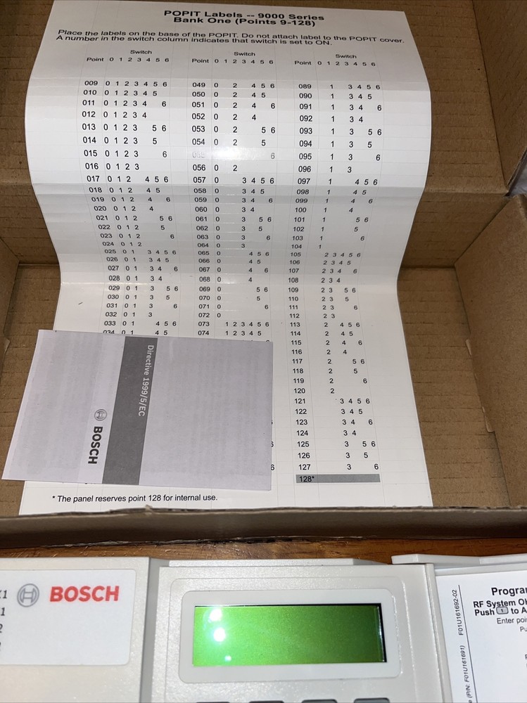 BOSCH ISW-D8125CW-V2 Commercial Wireless Interface Module