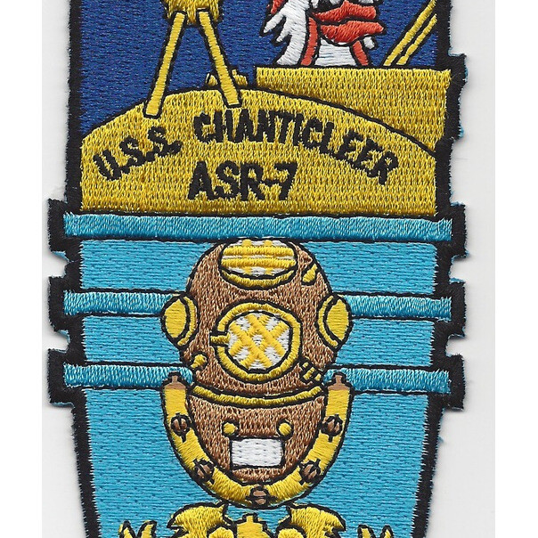 ASR-7 USS Chanticleer Patch - A Version