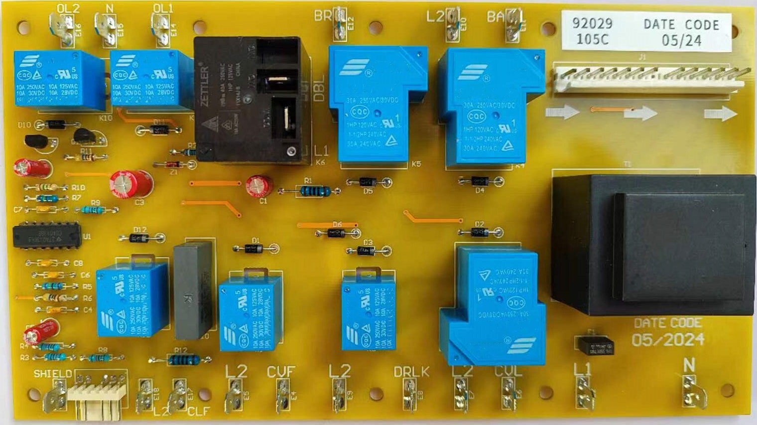 DE81-08448A New Dacor Oven Range Relay Board 90 Day Replacement Warranty 92029