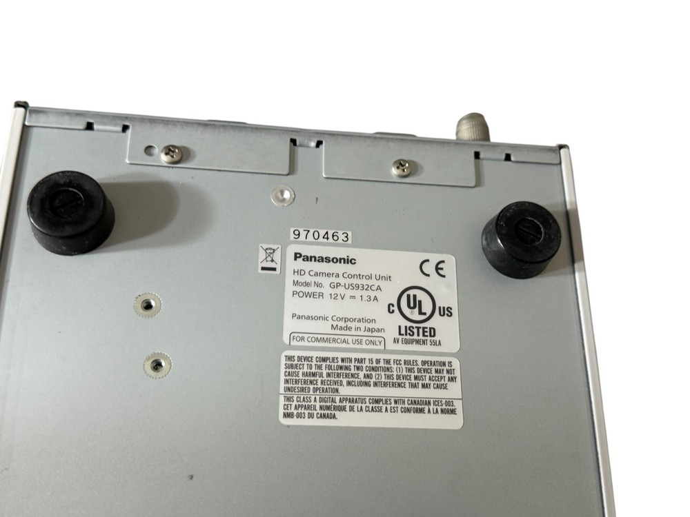 PANASONIC GP-US932CA Camera Control Unit 12V
