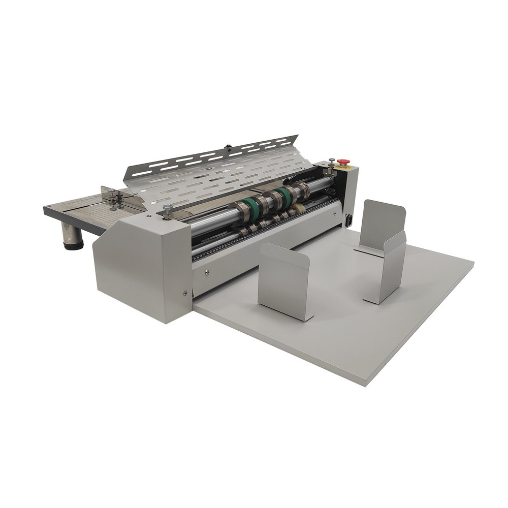 25in Electric Creaser Indentation Machine Multi-function Adjustable Speed 110V