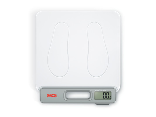 SECA 874+ Flat scale with foot switch and optional Bluetooth® interface