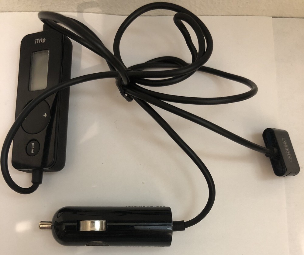 iTrip Griffin Car Auto For iPod -  FM Radio Transmitter Charger Cord **