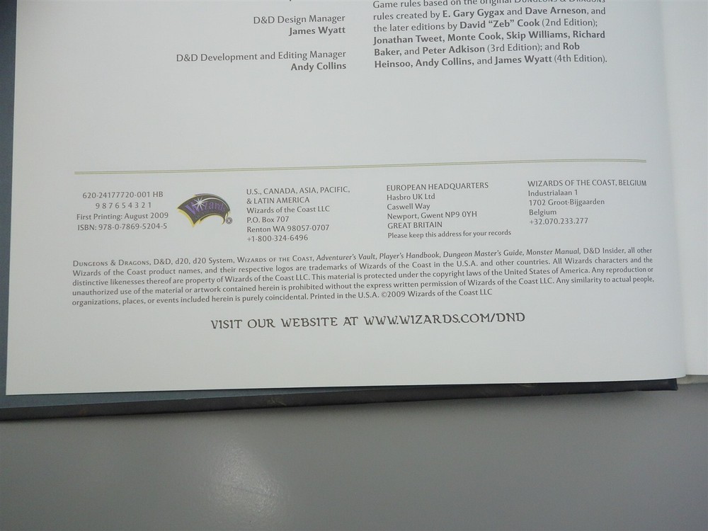 Dungeons & Dragons, D&D: Adventurer's Vault 2