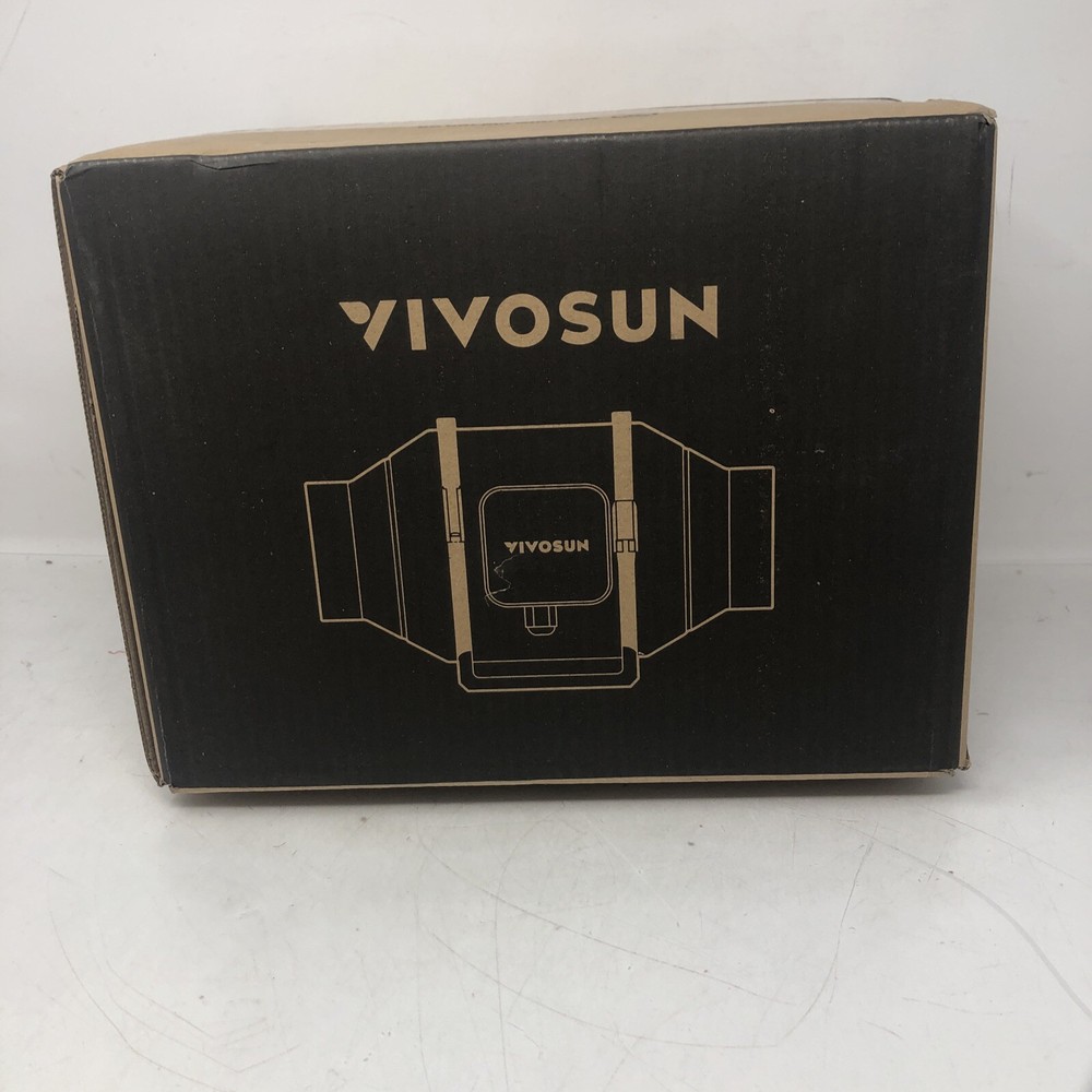 VIVOSUN R6 6 Inch 390 CFM Inline Duct Fan with Variable Speed Controller