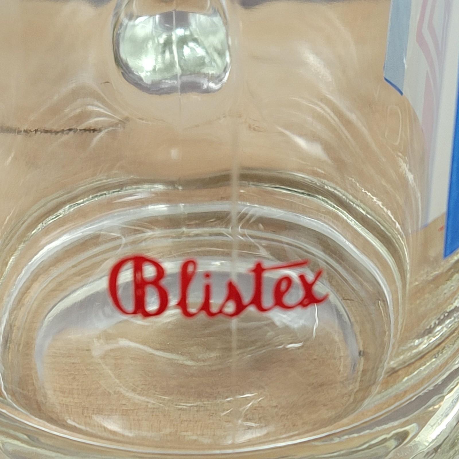 Blistex Pharmacy Advertising Glass Mug Stein America's Bicentennial US 1976 VTG