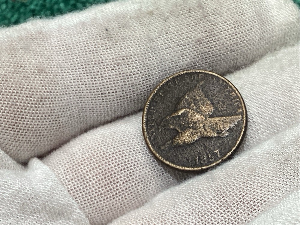 1857 FLYING EAGLE 🦅 PENNY THE 1st SMALL CENT SERIES