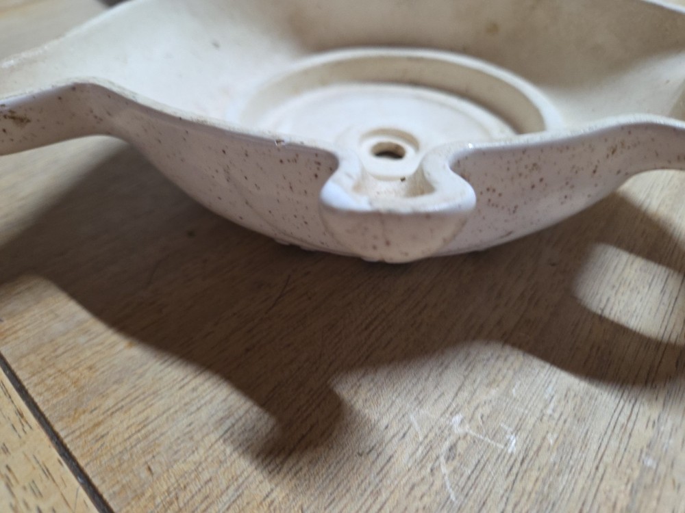 Tea\Coffee Pot Sessions Clock Ivory Ceramic: No Clock Restore Project A32