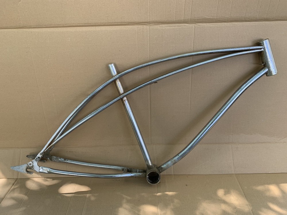 Vintage Sears / Murray Spaceliner Chrome Plated Bicycle Frame