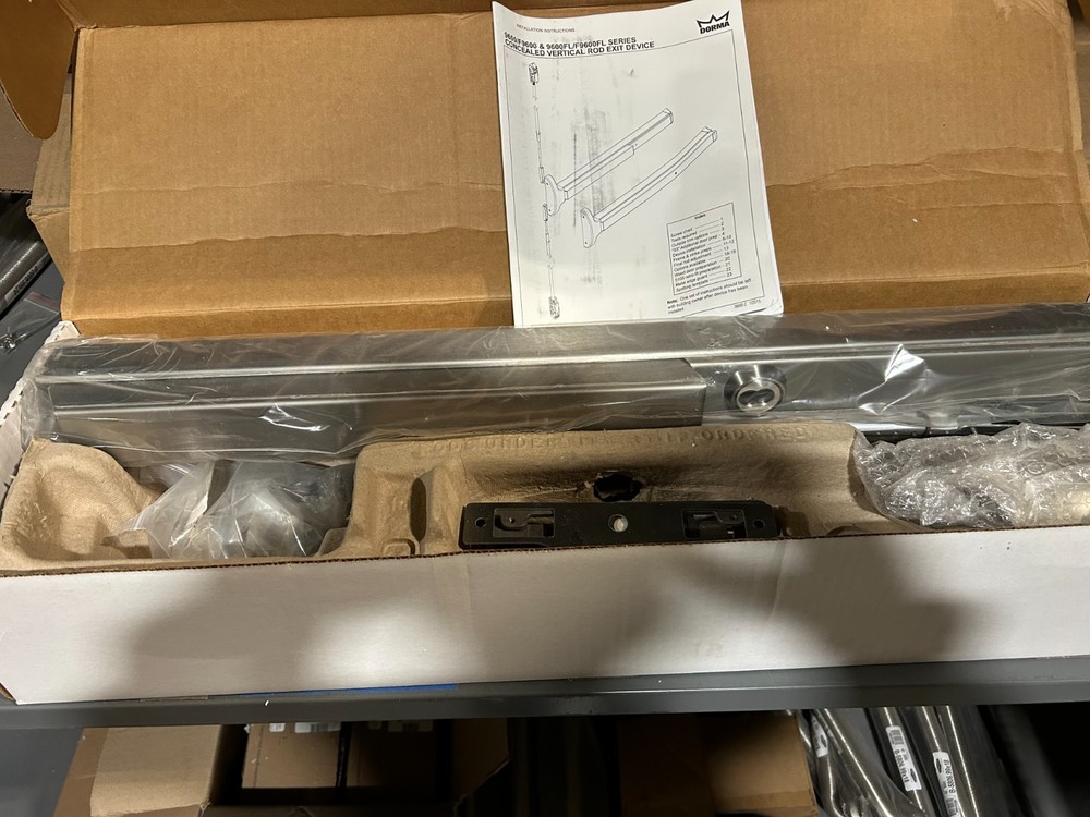 Dormakaba 9400B Grade 1 Surface Vertical Rod Exit Device LHR 9400B