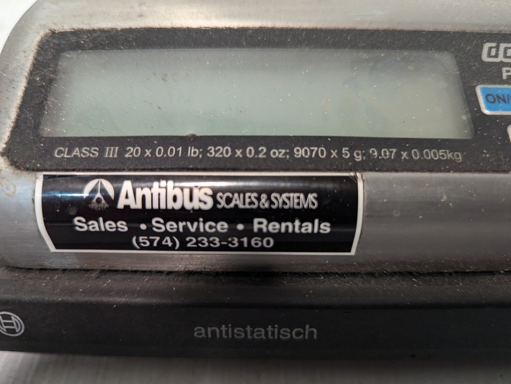 Doran PC-400, Portion Control Scale, LCD Display Bench Scale, no power supply