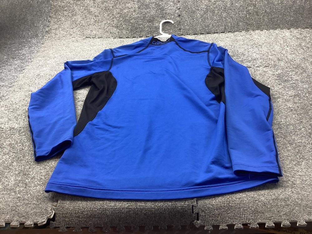 Nike Pro Combat 1/4 Zip Pullover Mens Large Hyperwarm Dri Fit Max Fitted Boxing
