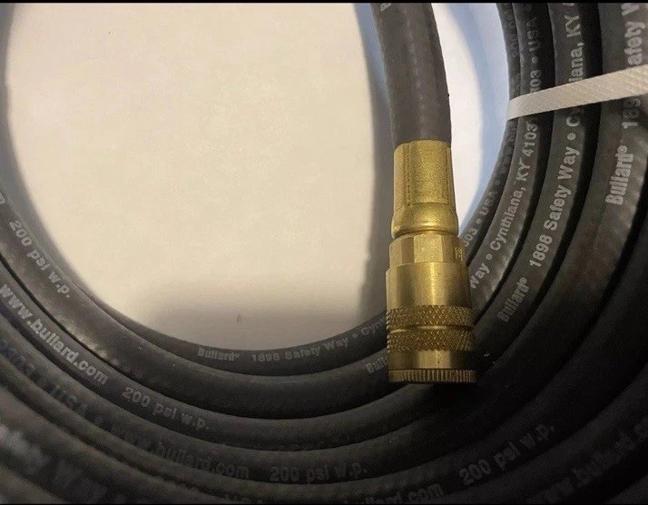 Bullard Respiratory Accessories V10 , (3/8 Hose) 50 Feet