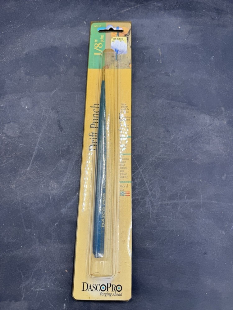 Dasco Pro 601-0 Drift Punch 1/8”