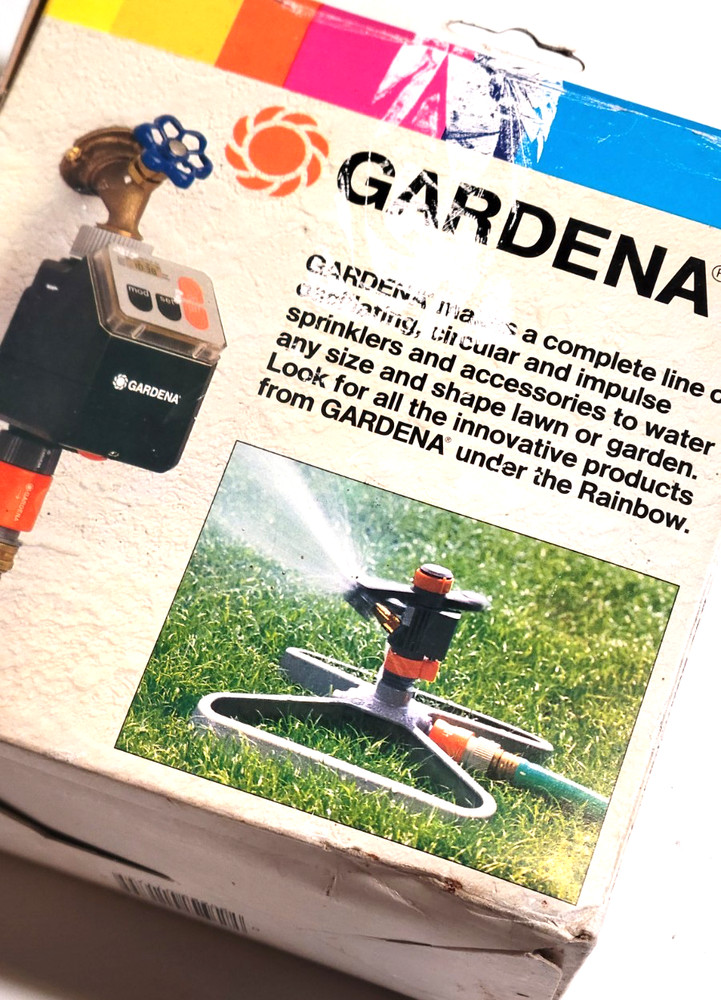 Gardena Water Computer Irrigation Computer 2010 # 1175 NEW/ OPEN BOX