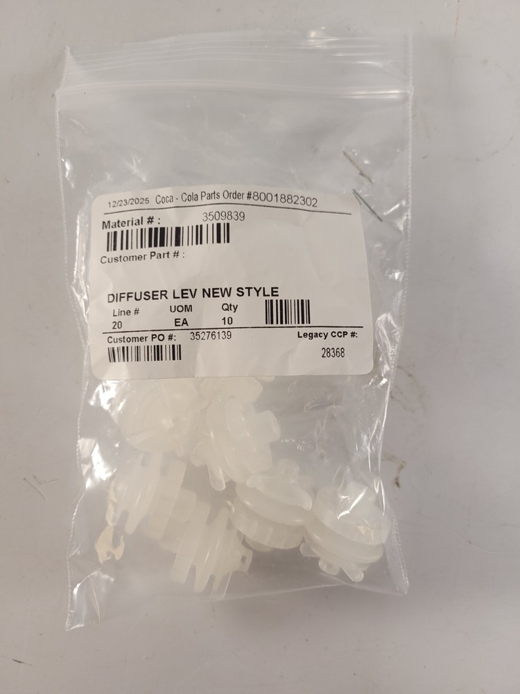 LEV Soda Coke Valve 3.0 Diffuser Internal Mixer 28368 10 Pack