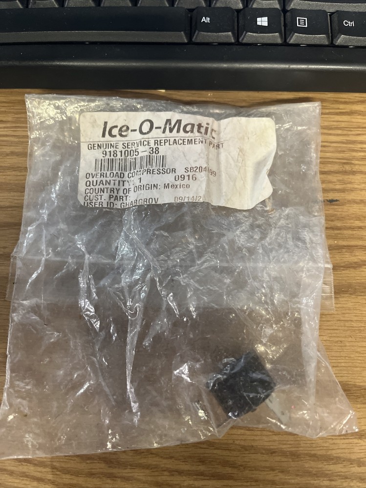 OVERLOAD COMPRESSOR #9181005-38