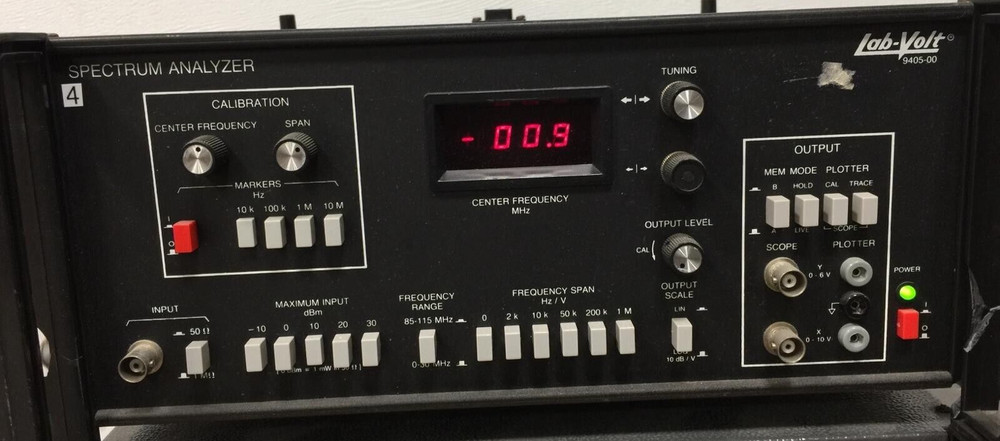 Lab-Volt Spectrum Analyzer 9405-00