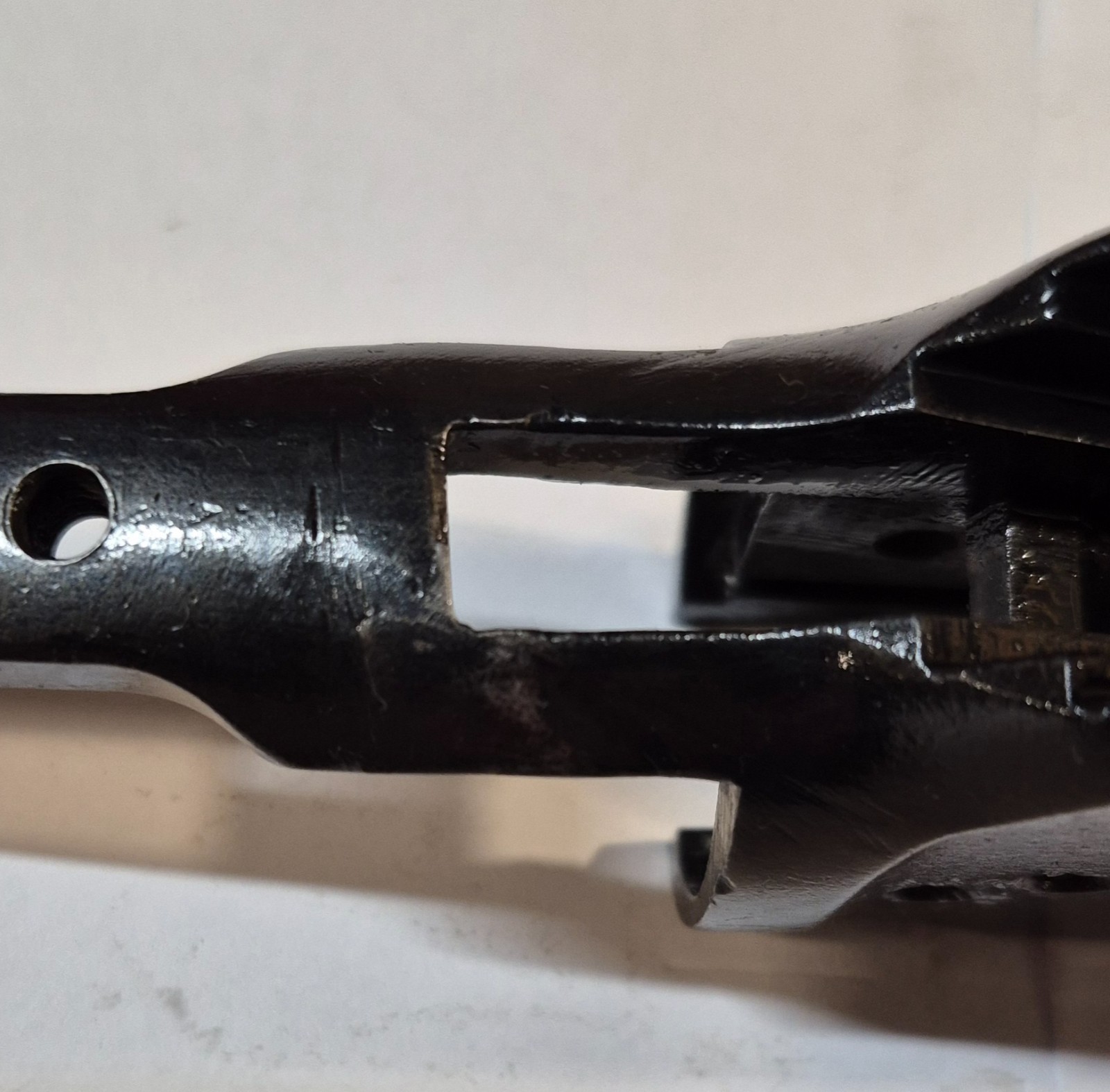 Winchester model 1892 upper tang