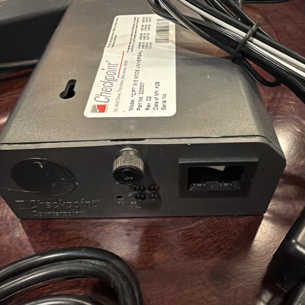 2 CHECKPOINT Counterpoint C/PT IX 5 MODE With Power Adapter