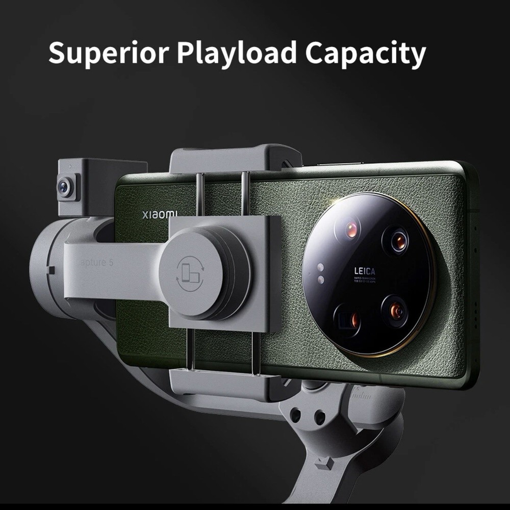 TOALLIN 3-Axis Smartphone Gimbal Stabilizer with AI Tracking for iPhone/Android