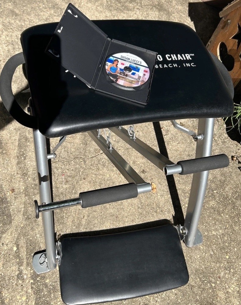Malibu Pilates Pro Chair by Life's a Beach Adjustable Portable