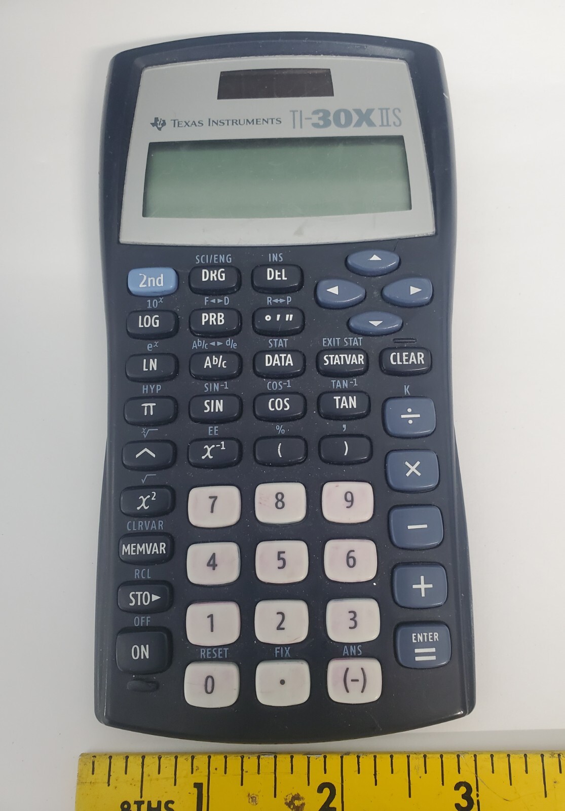Texas Instruments TI-30X IIS Scientific Calculator Tested/Used No Cover