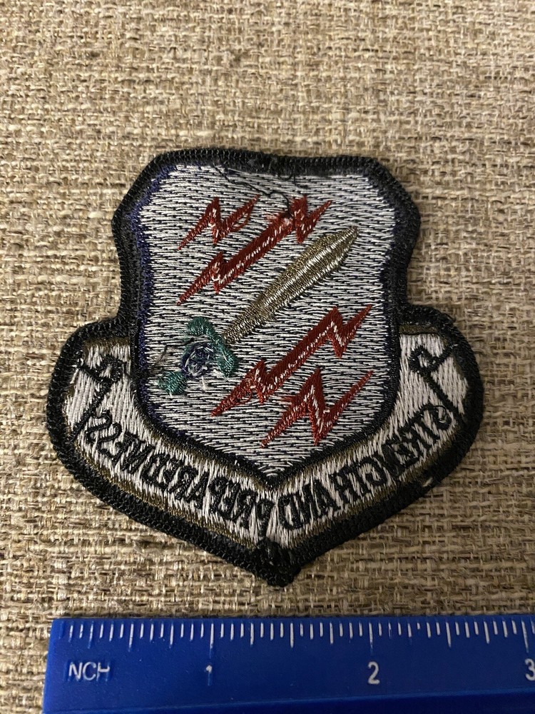 Strength And Preparedness 21st Space Wing Patch USAF US Air Force Patch INV3063